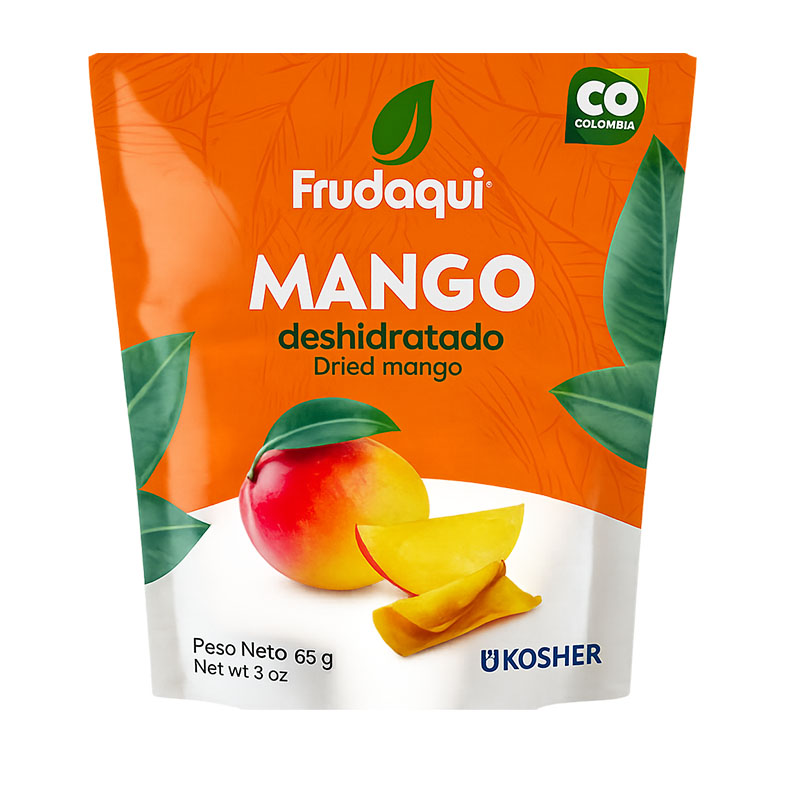 SNACK DE FRUTAS DESHIDRATADAS MANGO X 65g