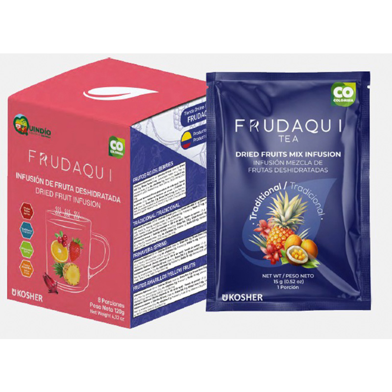 INFUSIÓN DE FRUTAS DESHIDRATADAS 15g X 8 Uds TRADICIONAL